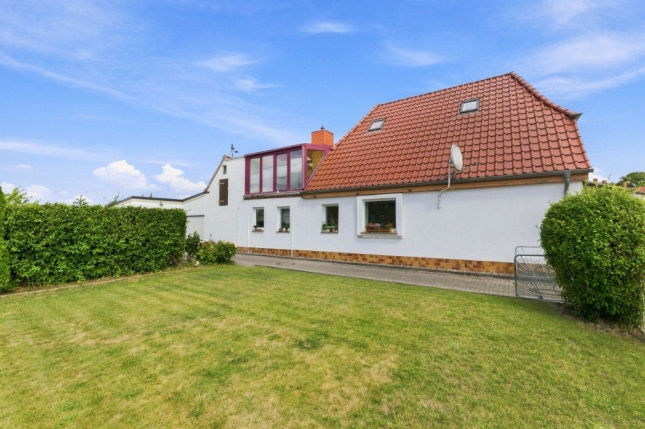 Seitenansicht des Hauses Einfamilienhaus Dassow